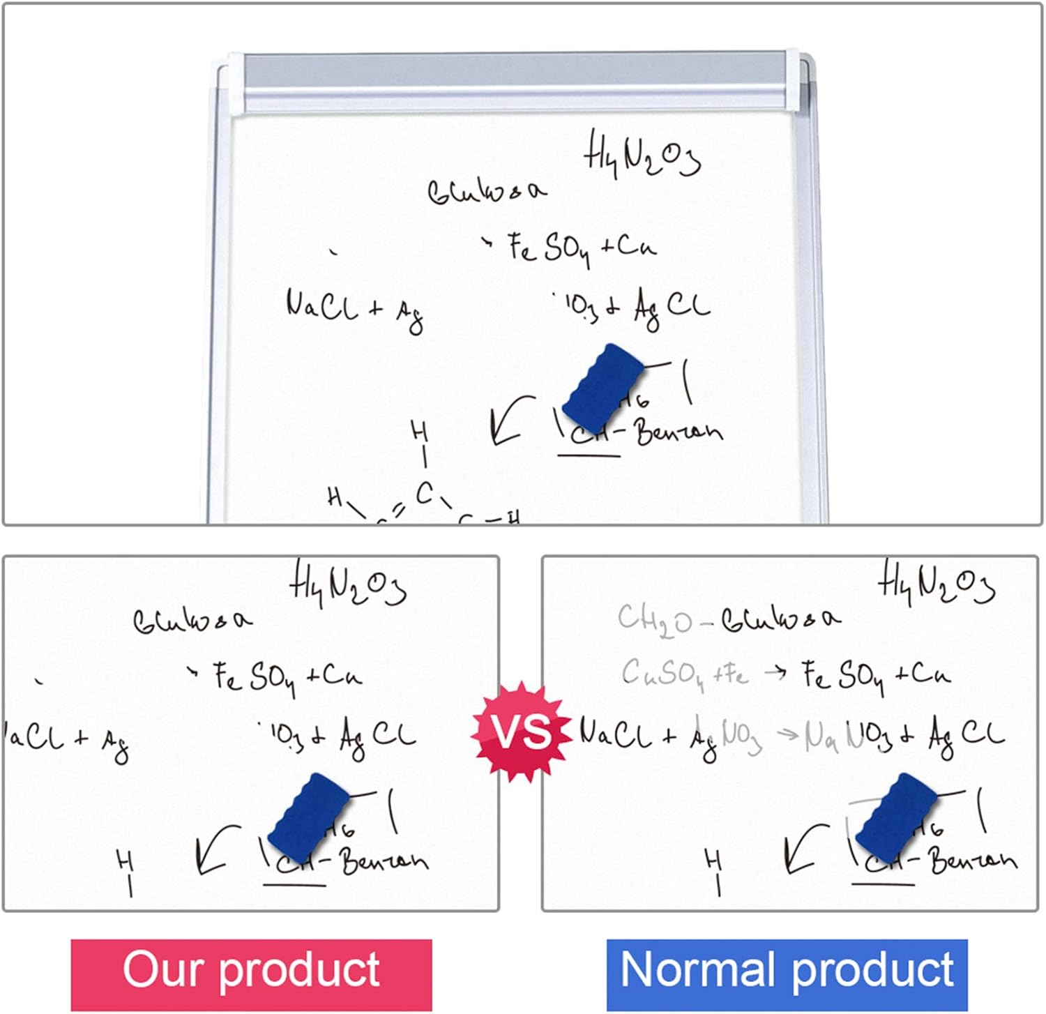 maxtek Easel White Board - Magnetic Tripod Whiteboard Portable Dry Erase Board 36 x 24 inches Flipchart Easel Board Height Adjustable, 3' x 2' Portable White Board - Image 5